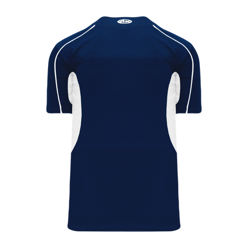 Athletic Knit One Button Pro Placket Baseball Jersey with Underarm Inserts (BA1745)